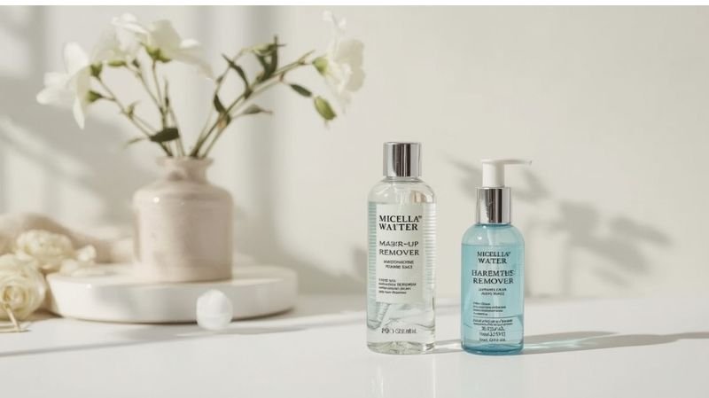 How to Remove Hair Dye From Skin: Proven Techniques Micellar water and makeup remover used to gently remove hair dye stains from the face and hairline without irritating sensitive skin.