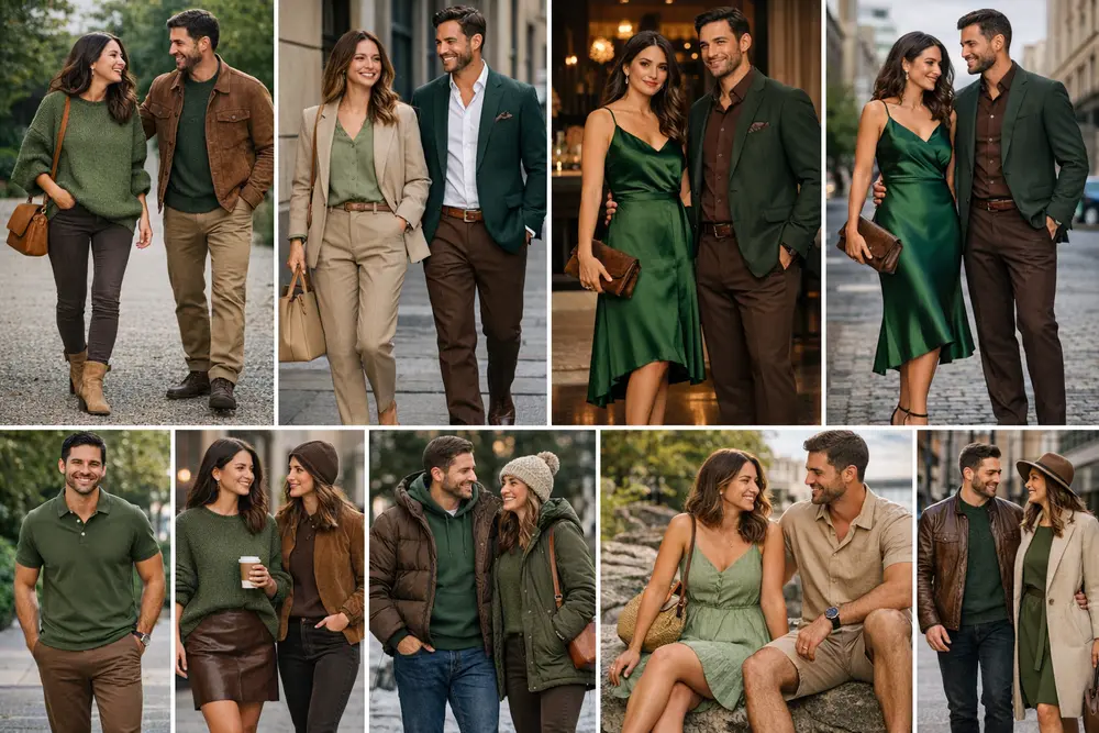 Does Green and Brown Go Together for Outfits? Does Green and Brown Go Together for Outfits?