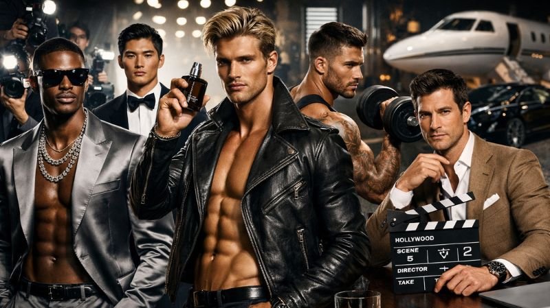 Top 5 Famous Male Models of All Time Impact of Male Models on Fashion & Pop Culture: diverse top models shaping style, luxury, and modern masculinity.