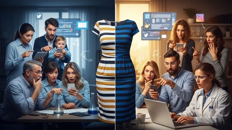 What Is the White and Gold Dress Illusion? People debate dress colors as white-gold or blue-black