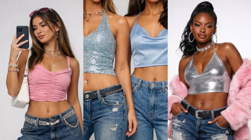 Why Britney Spears Fashion Still Resonates Today—Y2K editorial with Gen Z denim, metallics, and confident modern styling