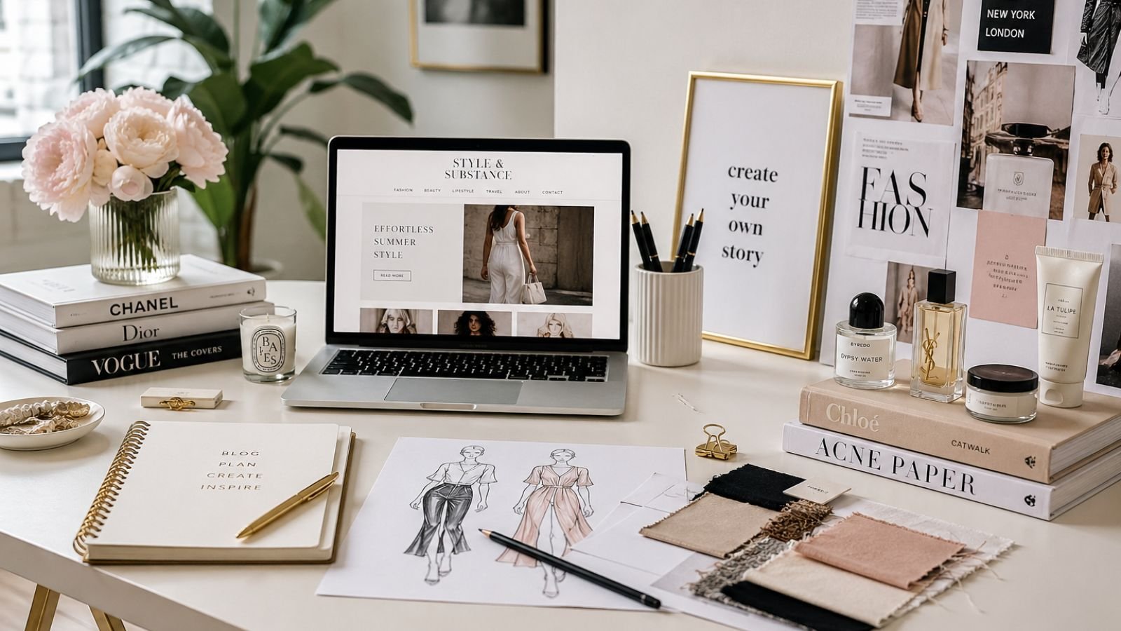 Write for us fashion guest post page showing editorial workspace for StylingMania contributors