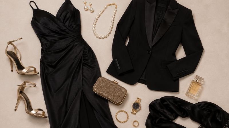 Black Tie Dress Etiquette for Women: Ultimate Outfit Ideas Black tie capsule wardrobe essentials for women