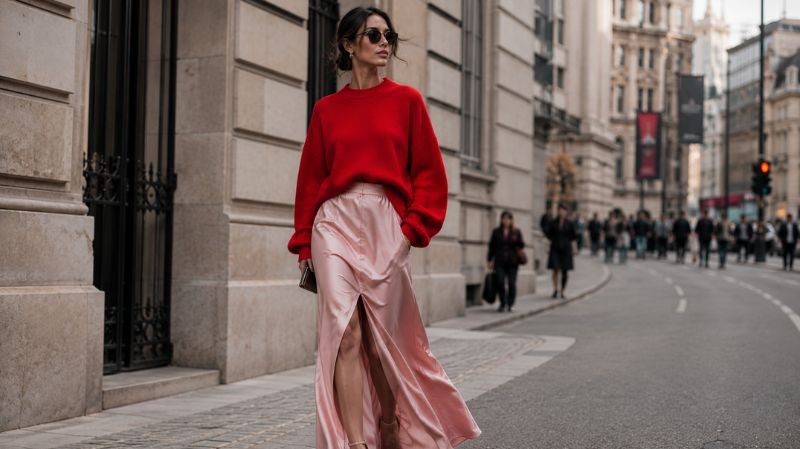 What Colors Go Well With Red? Modern Outfit Ideas Red and pink outfit combination