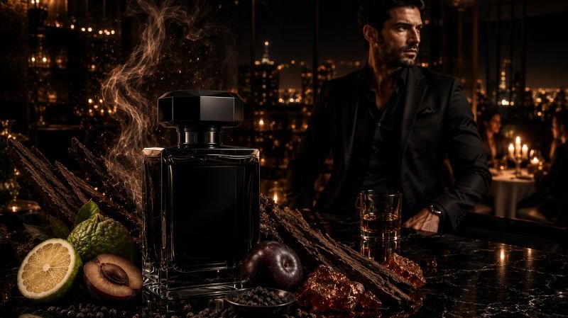 10 Best Long-Lasting Perfumes for Men That Last All Day Sedra Nero – Best Date Night Perfume for Men luxury black fragrance with amber plum oud and smoky evening vibe