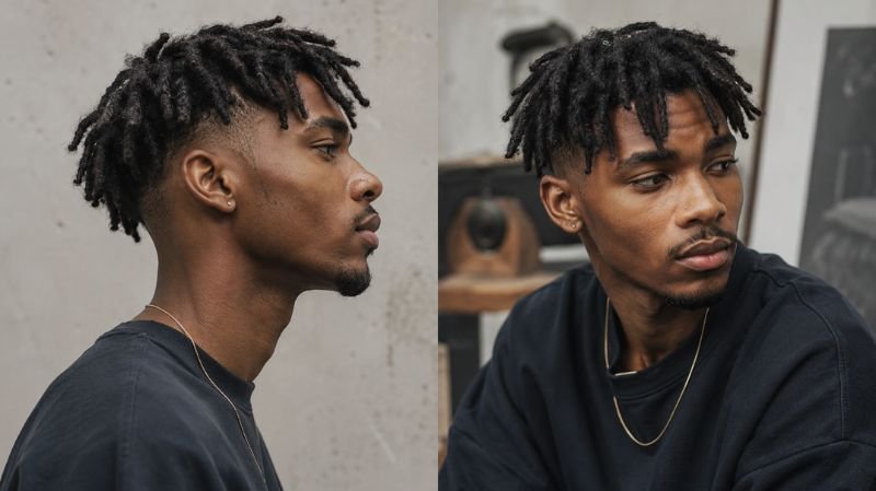 5 Best Dread Hairstyles for Guys in 2026: Top Men’s Styles Short freeform dreads hairstyle on modern man with natural texture, effortless style, and relaxed urban fashion