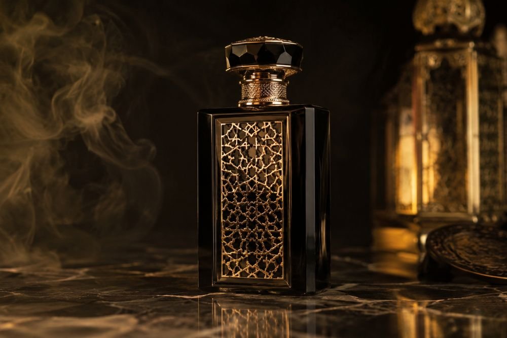 Al Noor Arabiyat Prestige Smell like: Honest Scent Breakdown Arabiyat Prestige Al Noor perfume bottle dark luxury fragrance hero shot