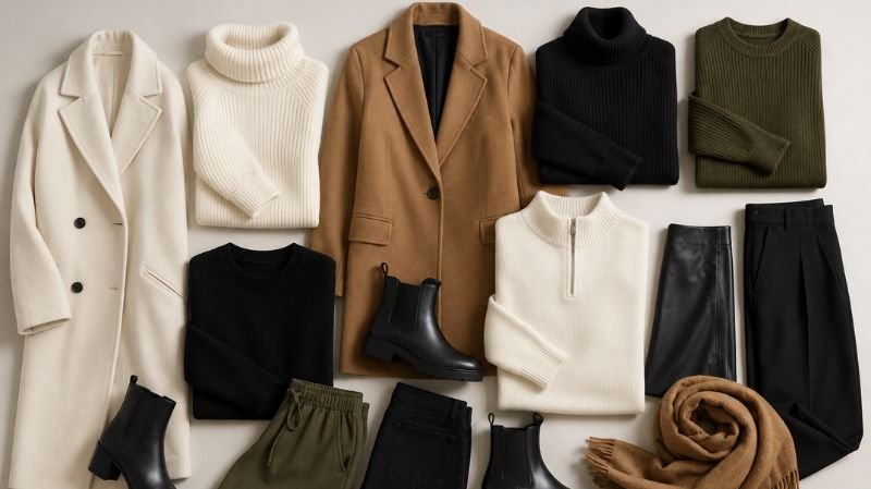 Neutral color outfits with white styling combinations