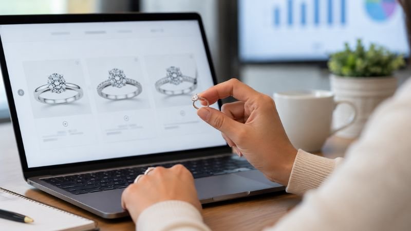 Smart shopping and diamond selection for engagement ring savings