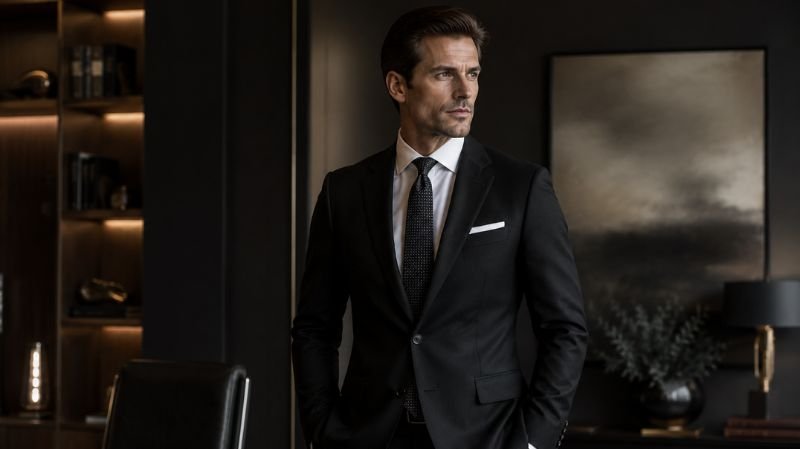 The Difference Between a Sport Coat and a Suit Coat Formal suit coat styling with tie and pocket square