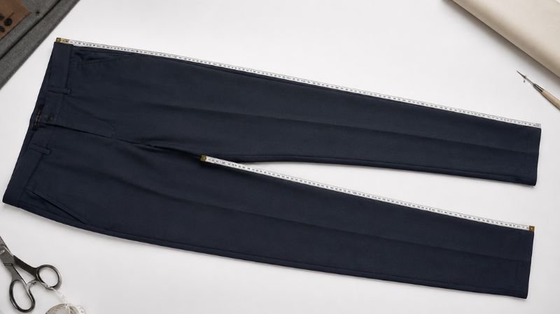 Difference between inseam and outseam measurements