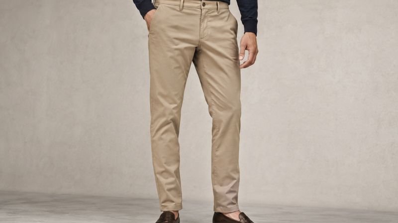 Inner leg seam location on trousers