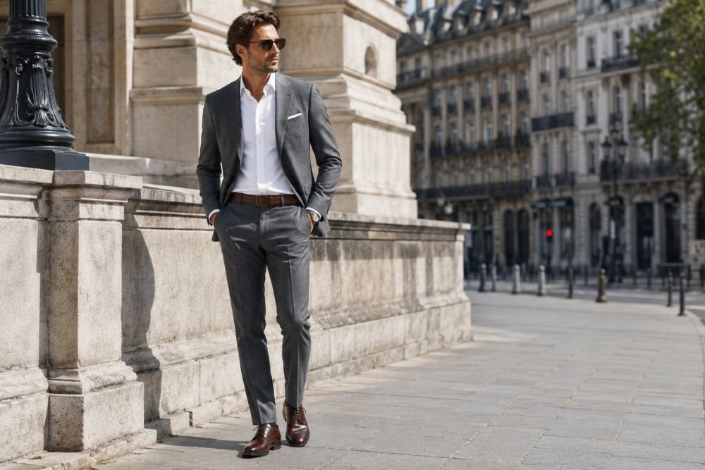 what to wear with grey dress shoes Best Shoes and Combinations for a Grey Suit