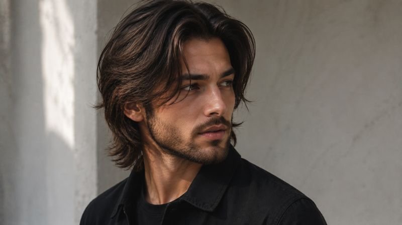 Choosing a layered haircut based on men’s hair type
