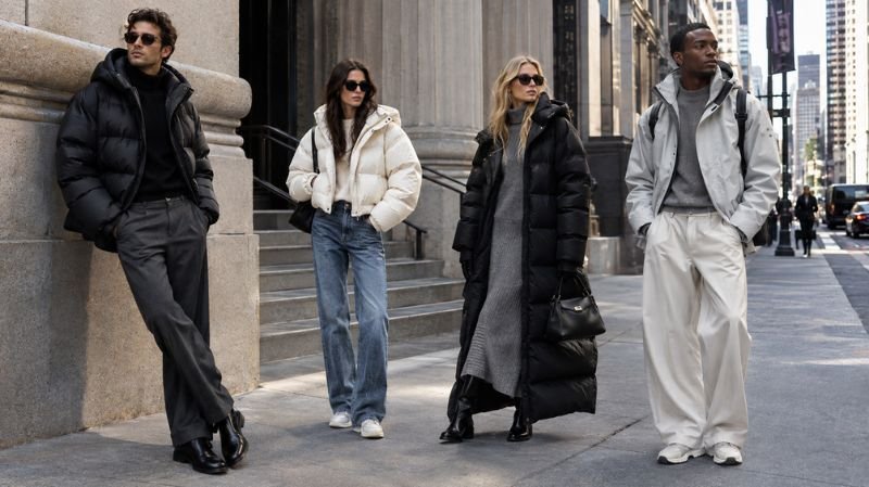 Moncler Exhibition New York Fashion Week: What to Know Moncler-inspired technical outerwear styling with tailored fashion