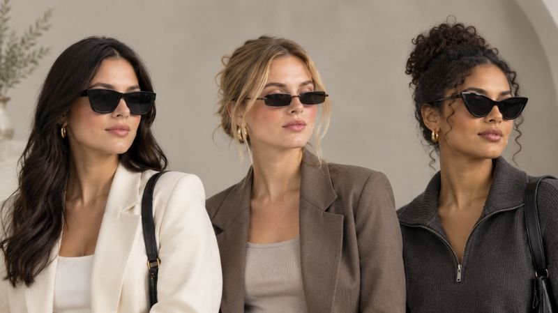 How to Choose the Best Sunglasses for a Round Face Square, rectangular, and cat-eye sunglasses styles for round faces