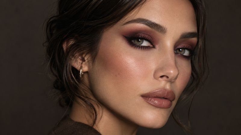 25 Fall Makeup Looks: Easy, Trendy & Wearable Ideas Bold fall eye makeup featuring softly smoked burgundy eyeshadow and defined eyeliner